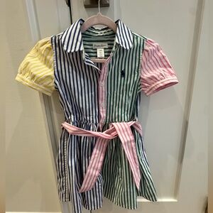 Ralph Lauren Multicolor Striped Dress